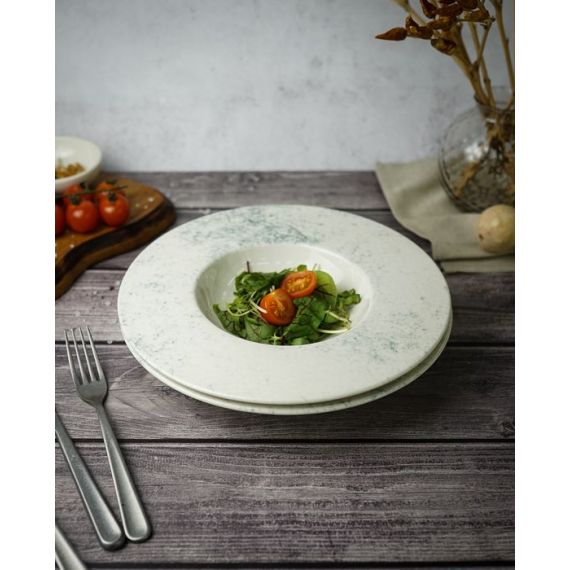 Тарелка для пасты "Гурмэ" 26 см, цвет дымчатый, SMOKY, Porland, изображение 7