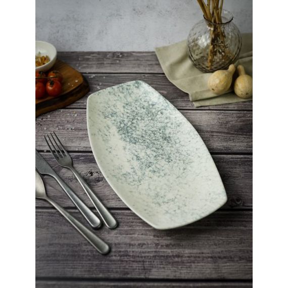 Тарелка прямоугольная 27см, цвет дымчатый, SMOKY, Porland, изображение 5