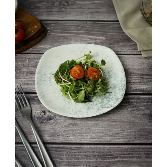 Тарелка квадратная 19см, цвет дымчатый, SMOKY, Porland, изображение 2