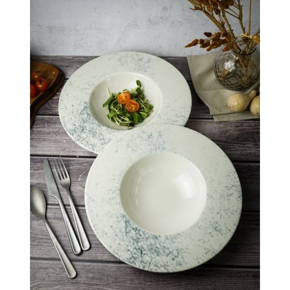 Тарелка для пасты "Гурмэ" 31см, цвет дымчатый, SMOKY, Porland, изображение 5