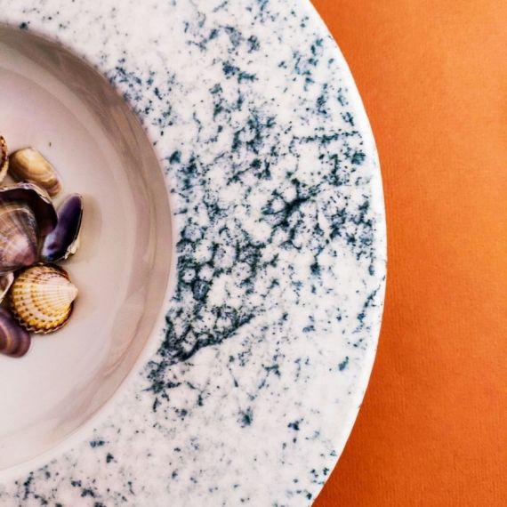 Салатник квадратный 16см, цвет дымчатый, SMOKY, Porland, изображение 14