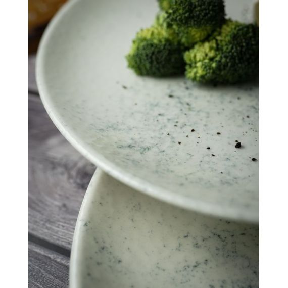 Тарелка плоская 21см, цвет дымчатый, SMOKY, Porland, изображение 10