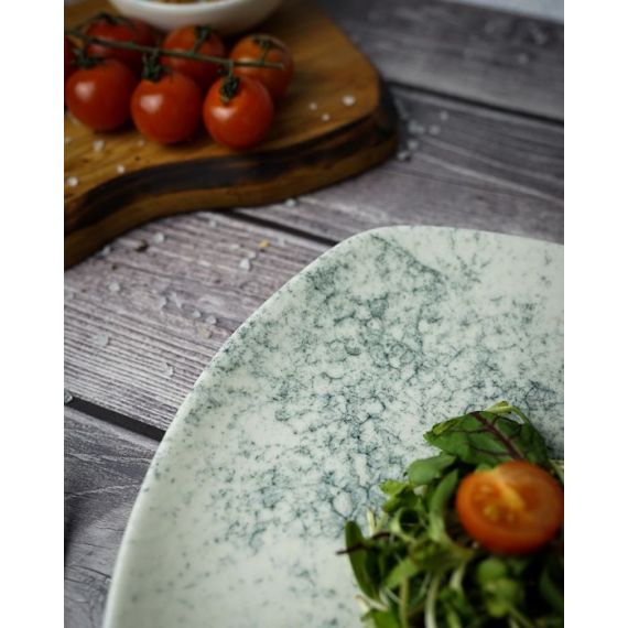 Тарелка квадратная 25см, цвет дымчатый, SMOKY, Porland, изображение 3