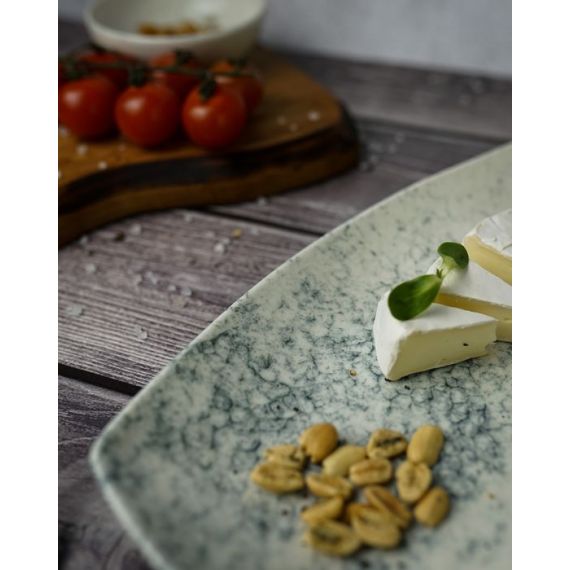 Тарелка прямоугольная 27см, цвет дымчатый, SMOKY, Porland, изображение 4