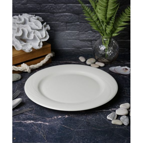 Тарелка 32 см, цвет белый, STORM, Porland, изображение 2