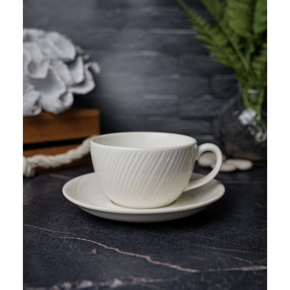 Чашка 320 мл, цвет белый, STORM, Porland, изображение 2