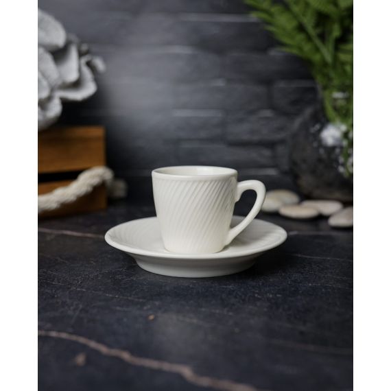 Кофейная пара 65 мл, цвет белый, STORM, Porland, изображение 2