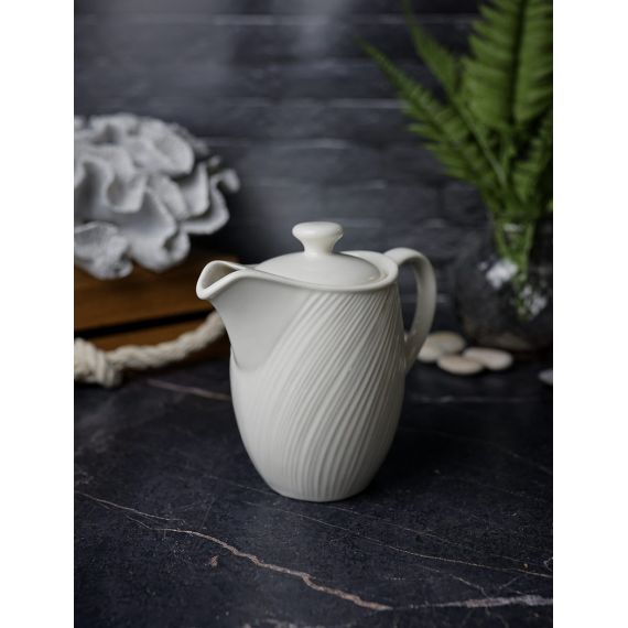 Кофейник с крышкой 480 мл, цвет белый, STORM, Porland, изображение 2