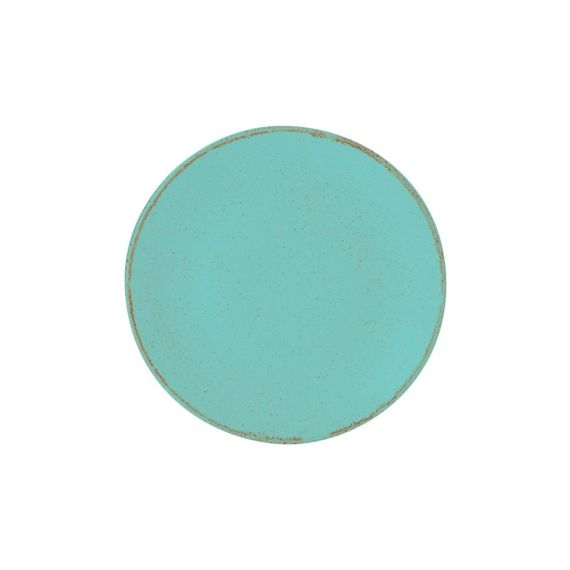 Тарелка 24 см безбортовая, Seasons Бирюзовый, Porland, изображение 33