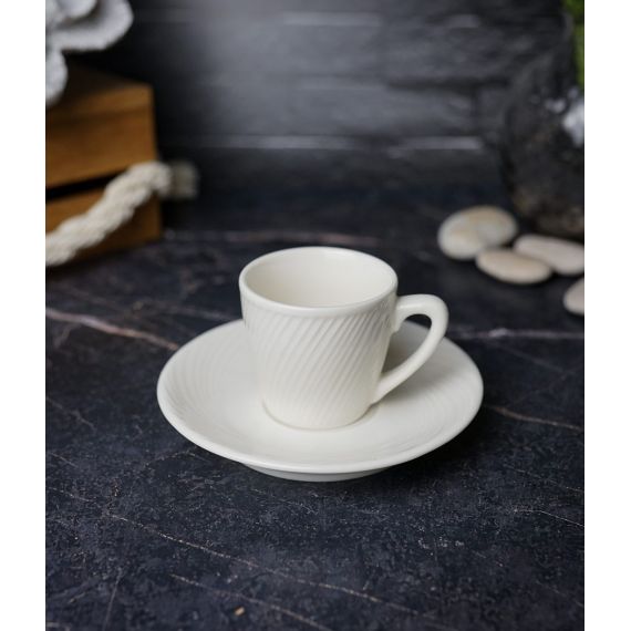 Чашка кофейная 65 мл, цвет белый, STORM, Porland, изображение 3