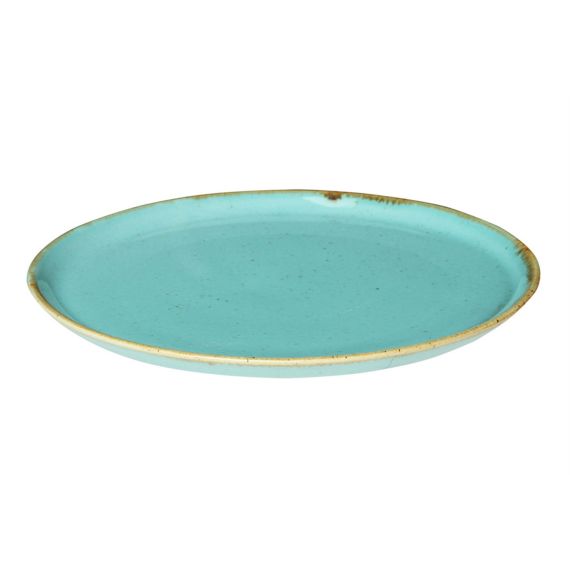 Тарелка для пиццы 28 см, Seasons Бирюзовый, Porland, изображение 4