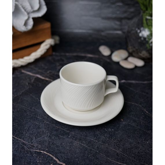 Чайная пара 180 мл, цвет белый, STORM, Porland, изображение 2