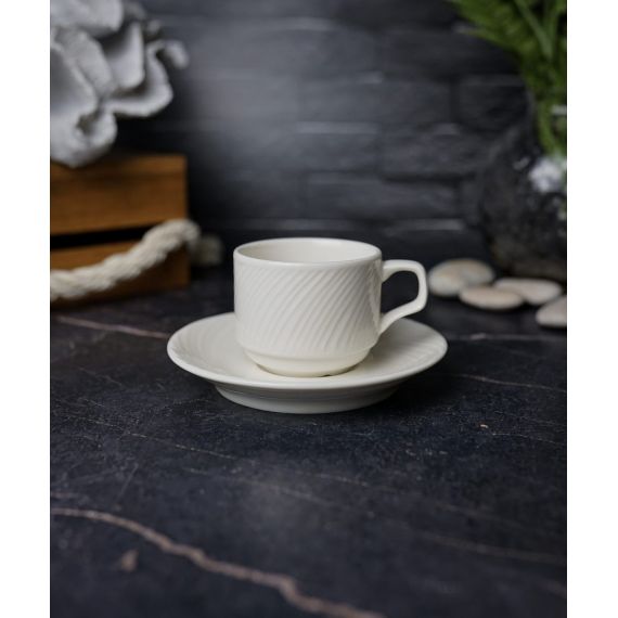 Кофейная пара 75 мл, цвет белый, STORM, Porland, изображение 2