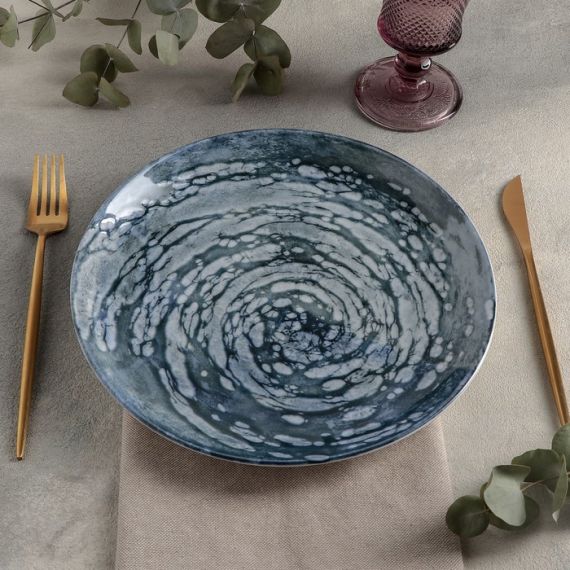 Блюдце для чайной чашки, серое, VORTEX, Porland, изображение 3