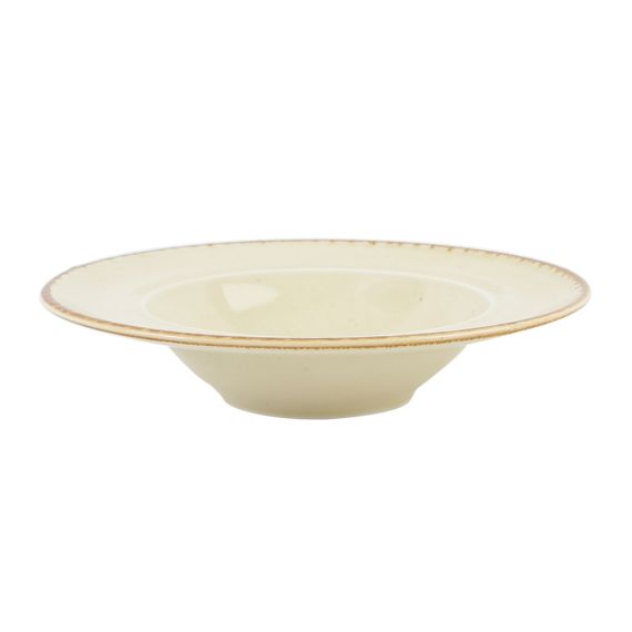 Тарелка глубокая 30 см с полями, Seasons Желтый, Porland, изображение 2