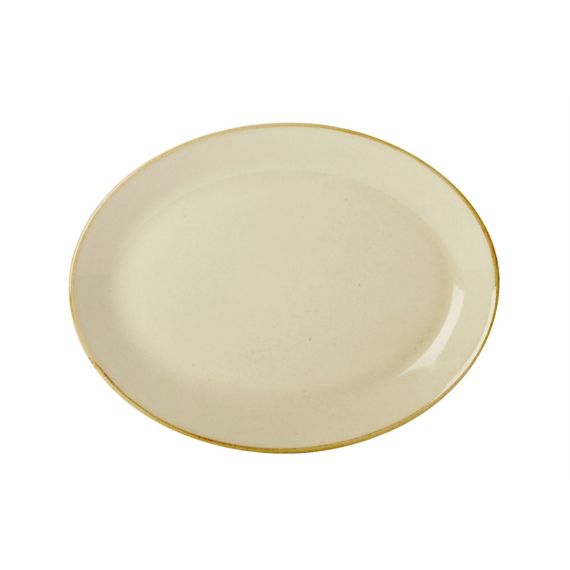 Блюдо овальное 36х27 см, Seasons Желтый, Porland, изображение 2