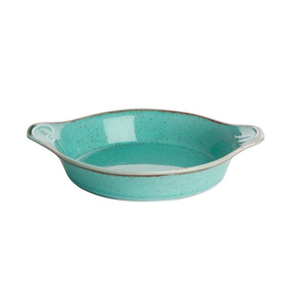 Форма для запекания d 17 см h 4 см (L c ручками 22 см), Seasons Бирюзовый, Porland, изображение 2