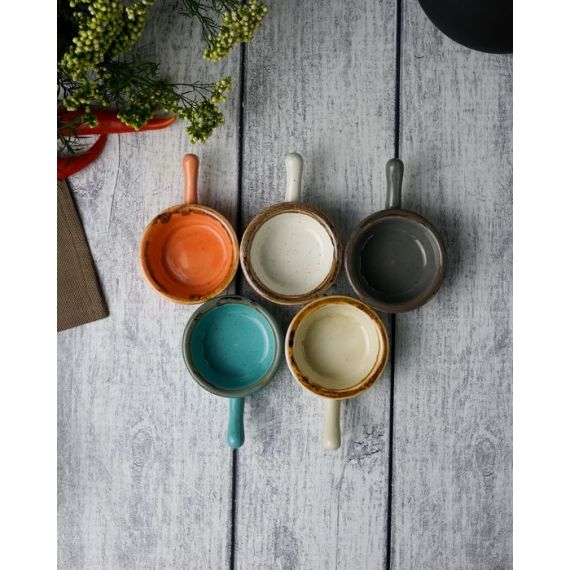 Соусник-сковорода d 6 см, Seasons Желтый, Porland, изображение 6