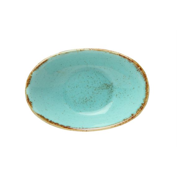 Соусник овальный 7х11 см, Seasons Бирюзовый, Porland, изображение 5