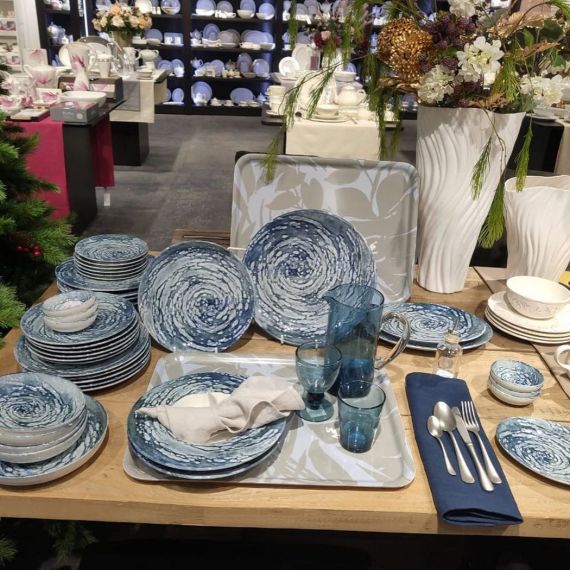 Тарелка плоская 21см, цвет серый, VORTEX, Porland, изображение 5