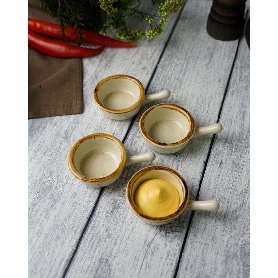 Соусник-сковорода d 6 см, Seasons Желтый, Porland, изображение 10