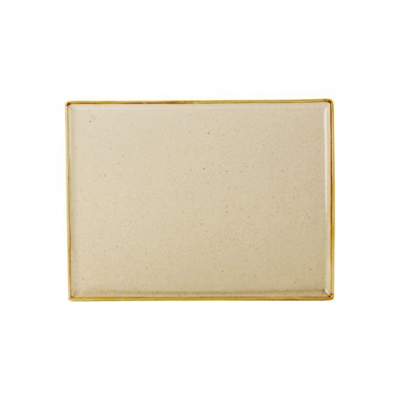 Блюдо прямоугольное 18х13 см, Seasons Желтый, Porland, изображение 2