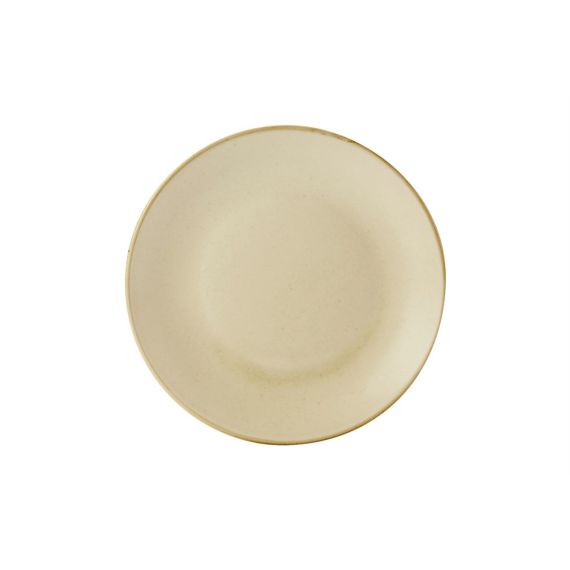 Тарелка 24 см безбортовая, Seasons Желтый, Porland, изображение 2