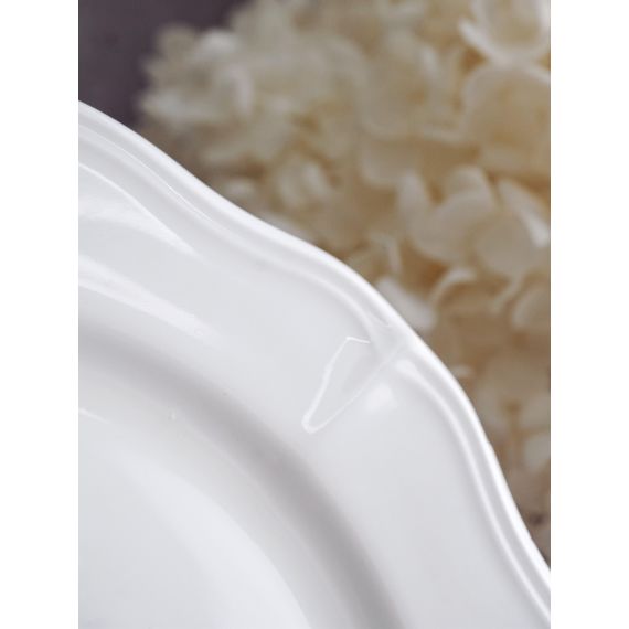 Тарелка мелкая d 28,5 см h 2,7 см, фарфор, Grazia, Casa di fortuna, изображение 2