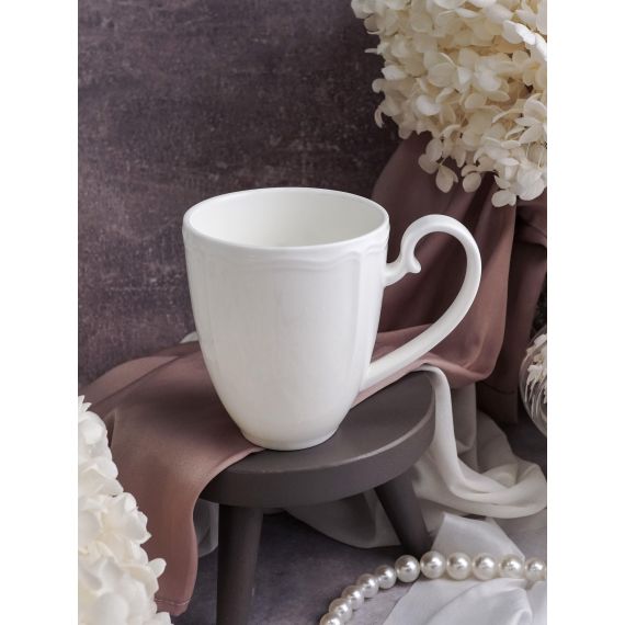 Кружка 380 мл, 13,2x8,7 см h 14,6 см, фарфор, Grazia, Casa di fortuna, изображение 6