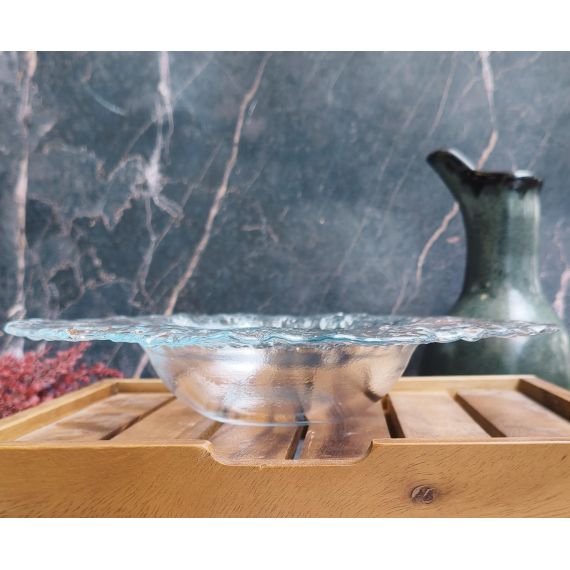 Тарелка для пасты d 25 см, h 5 см, стекло, серия Io, ArdaCam, изображение 4