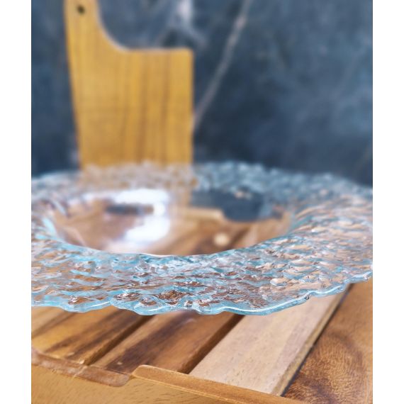 Тарелка для пасты d 25 см, h 5 см, стекло, серия Io, ArdaCam, изображение 7