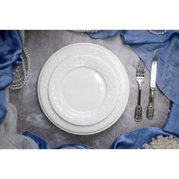 Тарелка мелкая d 26 см, h 2,4 см, Primavera, Casa di fortuna, изображение 5