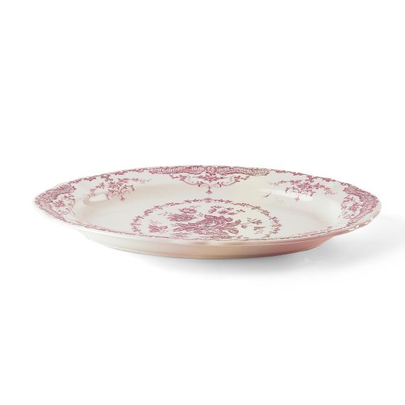 Блюдо овальное 30,5x22 см, цвет декора розовый, Bitossi, изображение 2