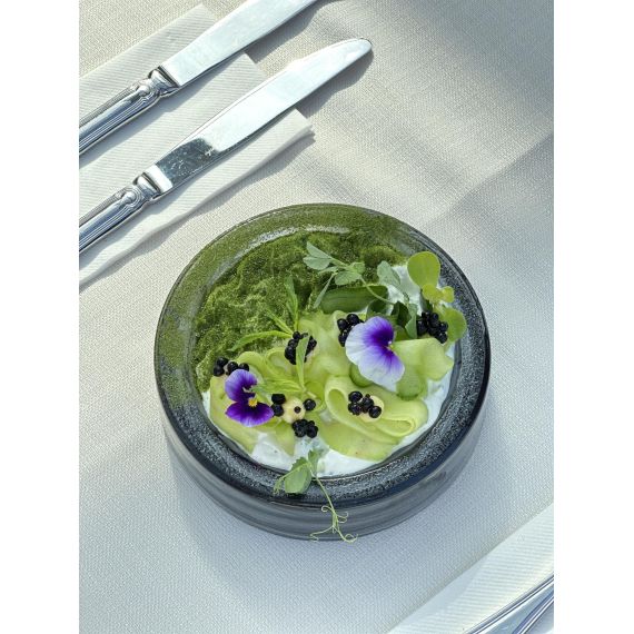 Соусник d 10 см, h 4 см, стекло, серия Hollow, ArdaCam, изображение 3