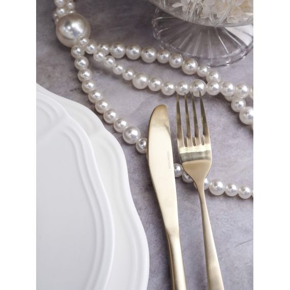 Тарелка мелкая d 28,5 см h 2,7 см, фарфор, Grazia, Casa di fortuna, изображение 3