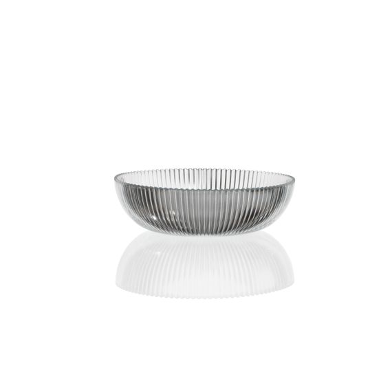 Салатник d 20,5 см, h 6 см, стекло, серия Aria, ArdaCam
