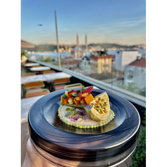 Салатник d 21 см, h 4,5 см, стекло, серия Hollow, ArdaCam, изображение 2