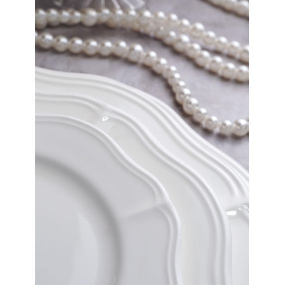 Блюдце d 12,4 см h 1,8 см, фарфор, Grazia, Casa di fortuna, изображение 14