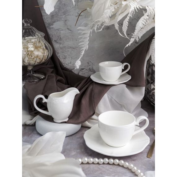 Салатник 1 л, d 21 см h 6,5 см, фарфор, Grazia, Casa di fortuna, изображение 12