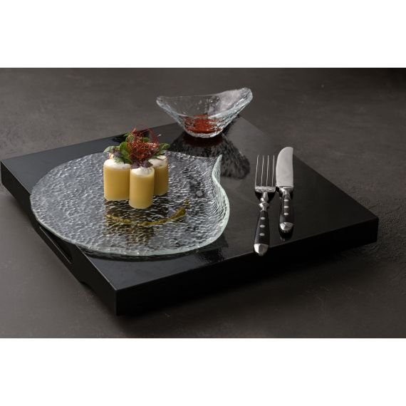 Салатник d 21 см, h 7 см, стекло, серия Io, ArdaCam, изображение 3