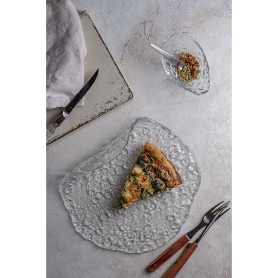 Тарелка для пасты d 25 см, h 5 см, стекло, серия Io, ArdaCam, изображение 11