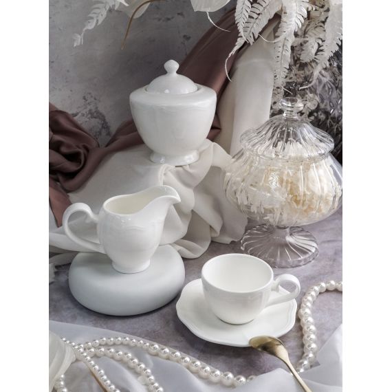 Салатник 1 л, d 21 см h 6,5 см, фарфор, Grazia, Casa di fortuna, изображение 15