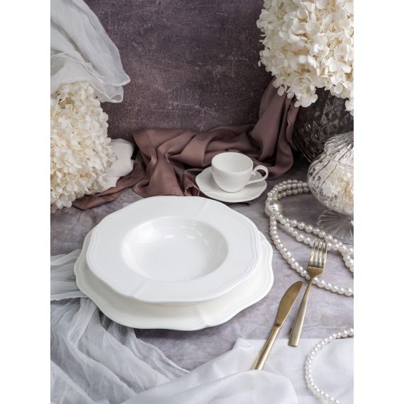 Чашка 350 мл, 13,5x10 см h 6,5 см, фарфор, Grazia, Casa di fortuna, изображение 19