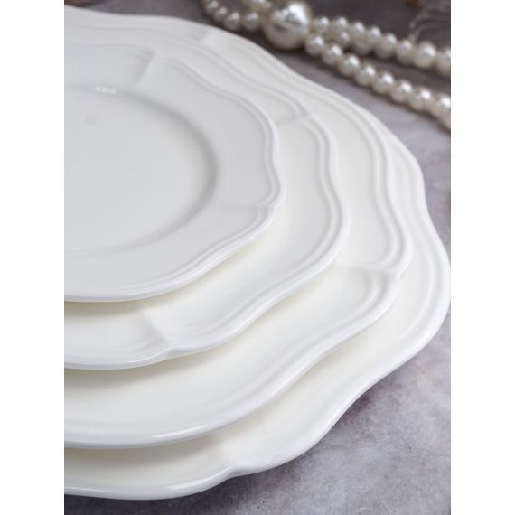 Блюдо овальное 38x26,5 см h 3,3 см, фарфор, Grazia, Casa di fortuna, изображение 21