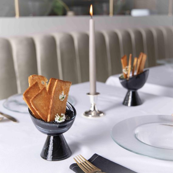 Салатник d 10 см, h 7 см, стекло, серия Hills, ArdaCam, изображение 3