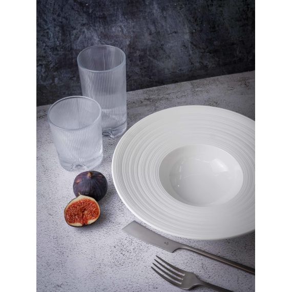 Тарелка глубокая/для пасты 250 мл, d 26 см, h 6,5 см, фарфор, Linea, Casa di fortuna, изображение 2