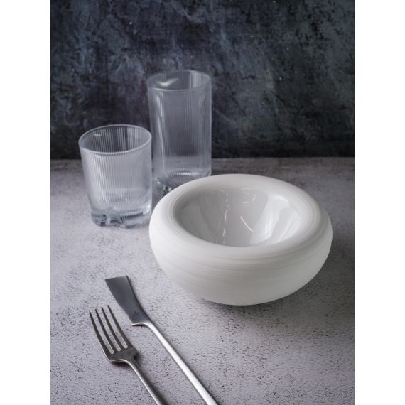 Салатник "бублик" 200 мл, d 17,5 см, h 8 см, фарфор, Linea, Casa di fortuna, изображение 7