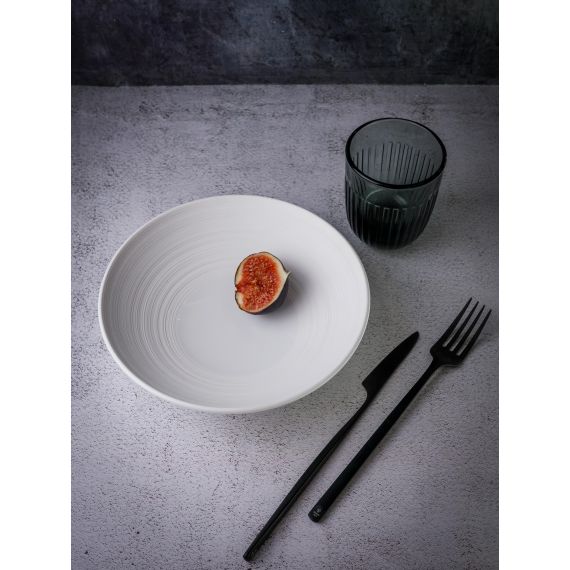 Салатник 600 мл, d 20 см, h 5,5 см, фарфор, Linea, Casa di fortuna, изображение 5