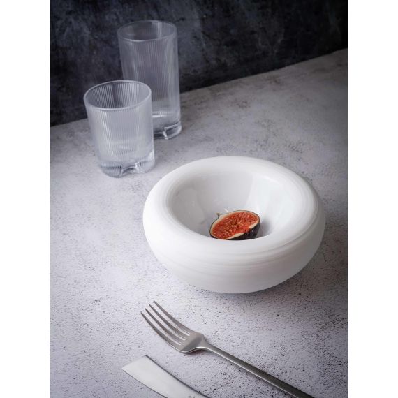 Салатник "бублик" 200 мл, d 17,5 см, h 8 см, фарфор, Linea, Casa di fortuna, изображение 5