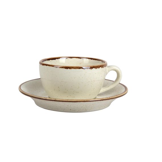 Набор чайных пар 250 мл, 6 шт., Seasons Бежевый, Porland, изображение 2